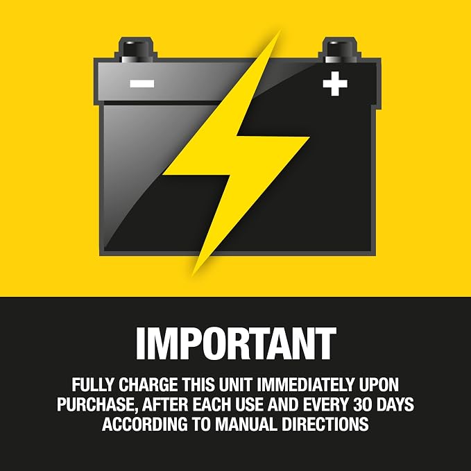 Stanley J7C09D 1400 Peak Amp Automotive Jump Starter, Portable Power – Triple 15W USB Ports, 120 PSI Air Compressor for Tires & Sports Equipment | Portable Power Station with Triple 15W USB Ports
