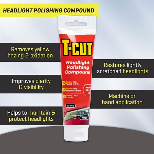 T-Cut Headlight Polishing Compound, 0.33 lb