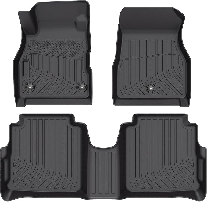 Cartist Floor Mats Compatible with Nissan Kicks 2018-2024, All Weather Floor Mats for Kicks Accessories Heavy Duty Waterproof