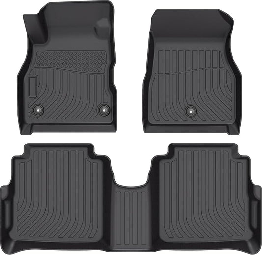 Cartist Floor Mats Compatible with Nissan Kicks 2018-2024, All Weather Floor Mats for Kicks Accessories Heavy Duty Waterproof