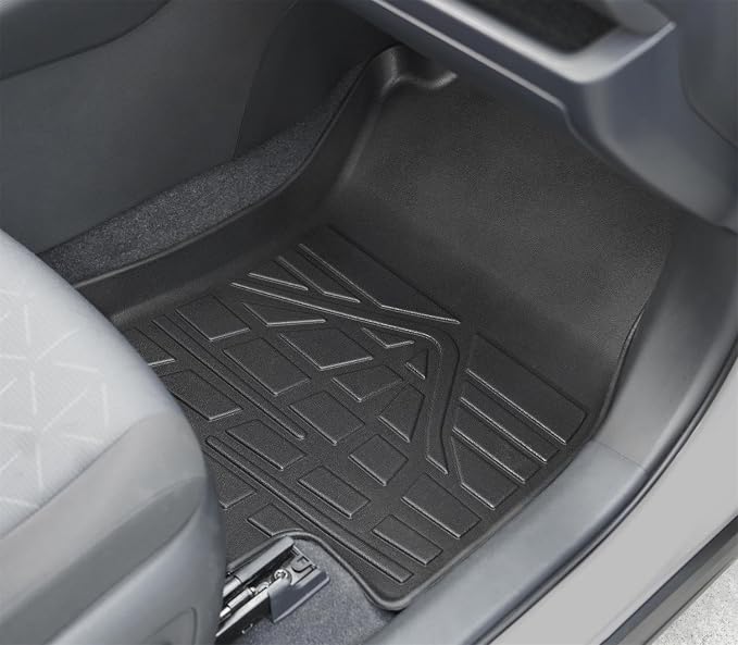 KARPAL Floor Mats Fit for Toyota RAV4 2019-2025 (Include Hybrid), Custom Fit All Weather TPE Floor Liners, 1st & 2nd Row & Cargo Liner, RAV4 Accessories