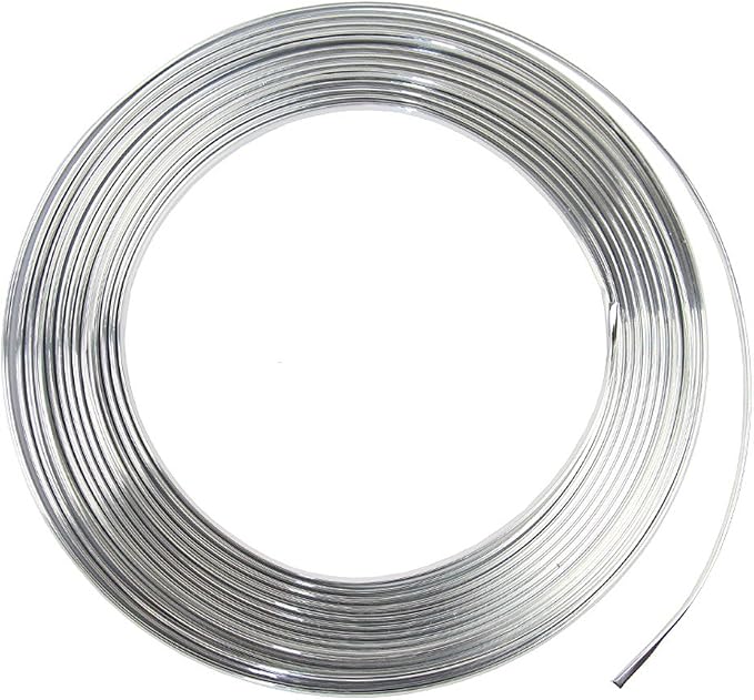 Moyishi 15 Feet Door Front Rear Lip Edge Overlay Molding Guard Protection Decoration Stripe Trim D.I.Y. FIT (Silver)