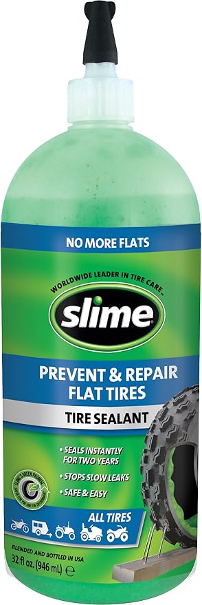 Slime Tire Sealant,Squeeze Bottle,32 oz. 10009-1 Each