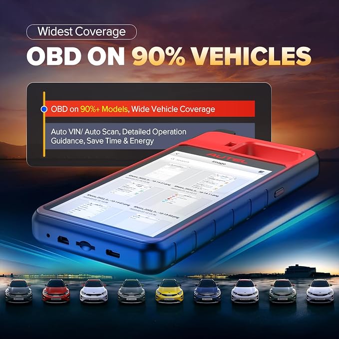 Autel Scanner MaxiIM KM100 (X), 2026 OBD2 Car Diagnostic Tool, V200 Wireless BT OBDII Scan Tool with Lifetime Free Updates, 700+ Models, 2GB & 64GB Android 9.0, for Home Mechanics & DIYers