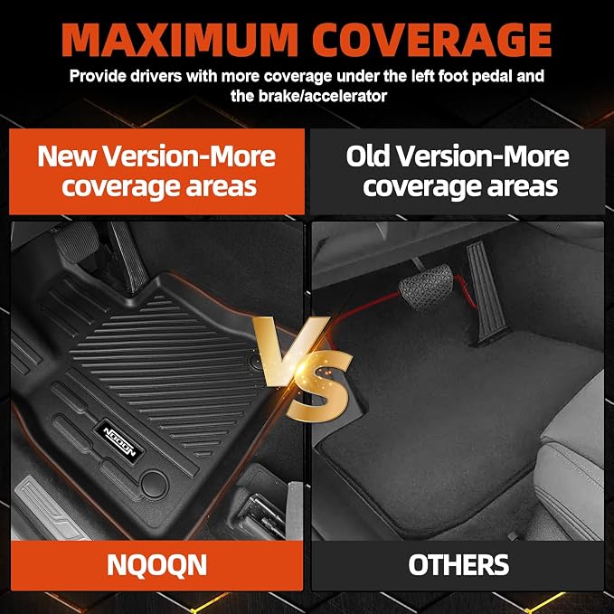 Custom Fit Floor Mats for Jeep Cherokee (Not Fit Grand Cherokee) 2019-2023, All Weather TPE Floor Liners with Trunk Mat, Odorless Full Set Interior Accessories