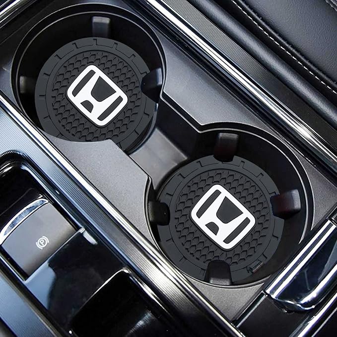 Car Cup Holder Coaster for Honda Series Cupholder Coaster Interior Accessories 2.75in 2Pack