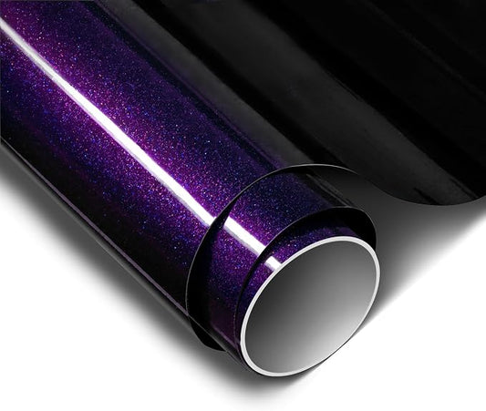 ColorFusion PPF by VViViD, Gloss Cosmic Purple Dry Apply PPF Vinyl Car Wrap Roll 60ft x 5ft
