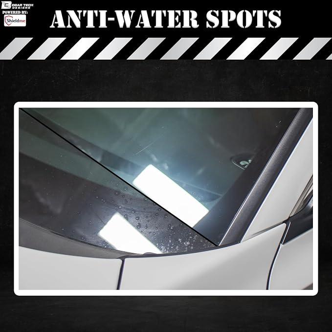 BOGAR TECH DESIGNS Windshield Protection Self Healing Scratch Resistant Automotive Film Roll, 15ft x 5ft Sheet