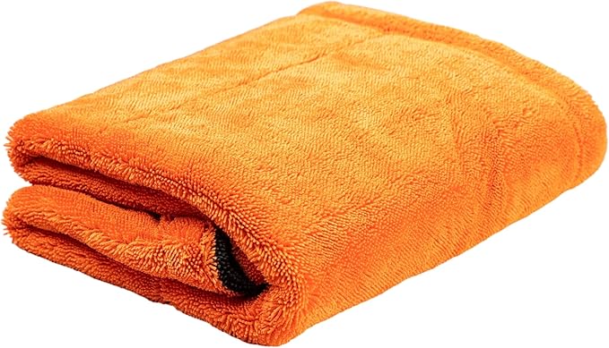 SGCB 24"x36" Car Drying Towel, 1200GSM Microfiber Towel for Cars, Twisted-Loop Drying Towel Car Detailing, Double Sided Super Absorbent, No Water Spots, Label-Free Design Car Towel