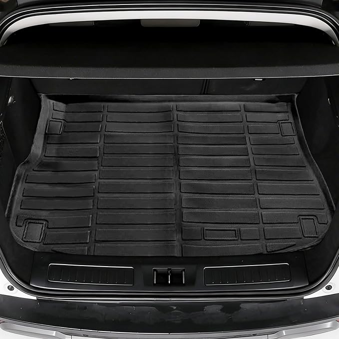 Floor Mats for Land Rover Evoque 2012-2019, Rover Evoque TPE Floor Mats | NOT for Convertible or 3 Door Coupe, Non-Slip Waterproof Front &Rear Row &Cargo Mats, Rover Evoque Mats Accessories