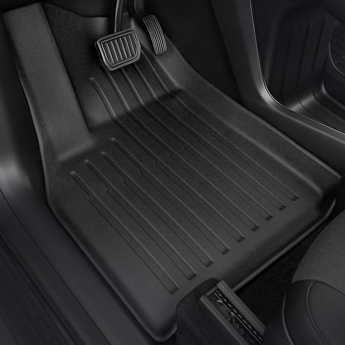 Floor Mats for 2026 2025 Tesla Model Y Juniper Standard, Full Coverage All Weather Floor Mat Cargo Liner Trunk Mat Frunk Backrest Mats Accessories (Standard Models Only)
