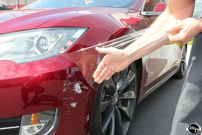 VViViD Paint Protection Film 12 Inches x 54 Inches Clear Gloss Self Healing Wrap Guard