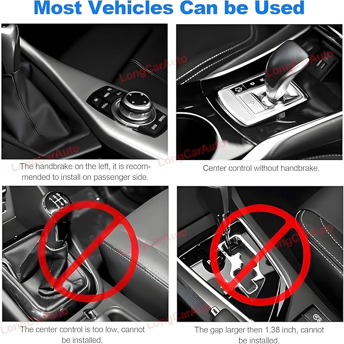 5 in 1 Car Seat Gap Filler Organizer with Wireless Charger | Cup Holder, Cigarette Lighter, Retractable Charging Cords, iOS Type-C USB Port, Fast Charge Storage Box