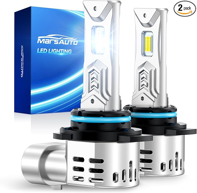 Marsauto - 9012 led lights for car - High Performance Light Bulb, Fog Replacement Bulb (Contains 2 Bulbs)