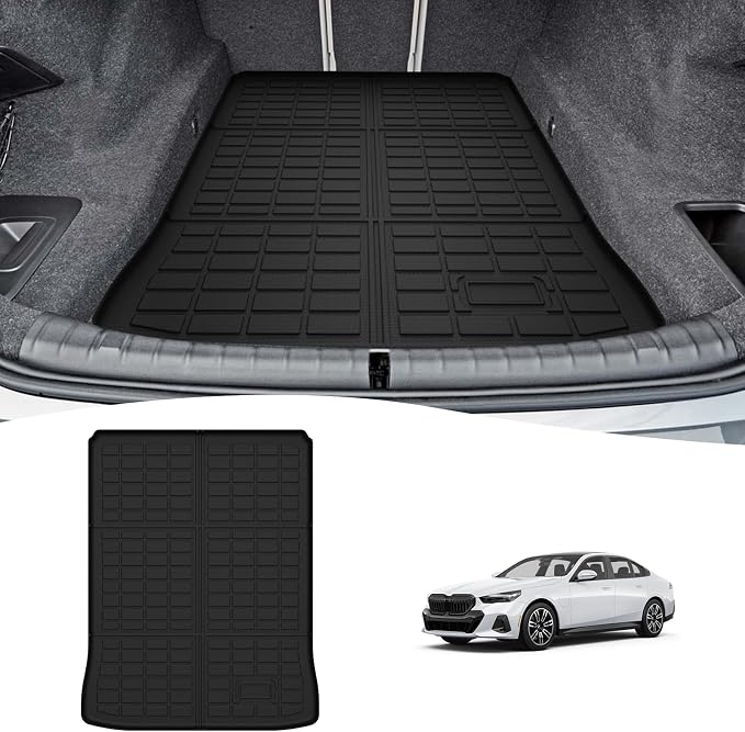 G30 Cargo mat - Trunk Mat for BMW G30 5 Series 2017-2023 | All Weather Trunk Mat for G30 Accessories, Heavy Duty Rubber Mats, Car Accessories