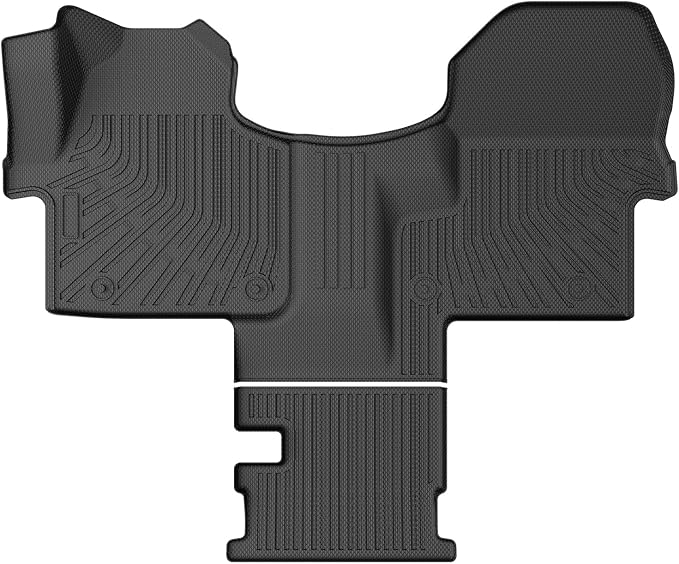 Sprinter Floor Mats - Car Mats for Mercedes-Benz Sprinter 2500/3500 2019-2026, All Weather Floor Mat for Sprinter Accessories, Heavy Duty Rubber Mats, Car Accessories