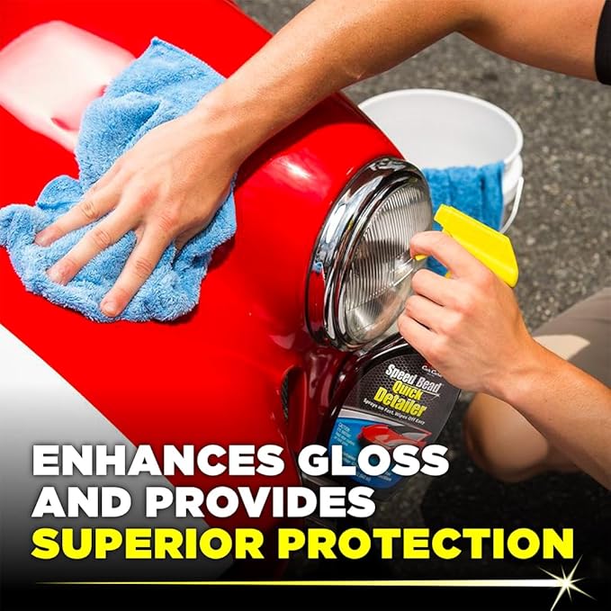 Stoner Car Care 92354-4PK Speed Bead Quick Detailer Spray – Fast Detail Spray for Dust, Smudges and Light Contaminants – Enhances Gloss and Slickness With Carnauba Wax – 22 fl oz (Pack of 4)