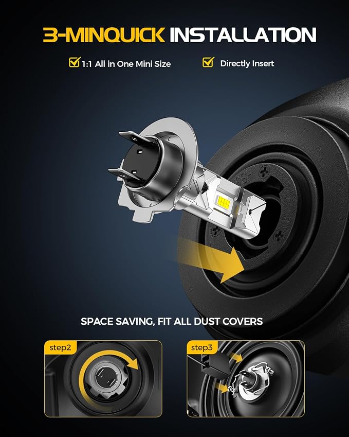 H7 LED Light Bulbs