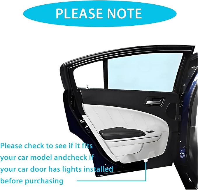 Never Fade Door Light Logo,LED Welcome Lights Lamp Door Light Puddle Lights Accessories Compatible withA3/A4/A5/A6/A7/A8/Q3/Q5/Q7/R8/TT/RS/SQ5/SQ8(2PCS)