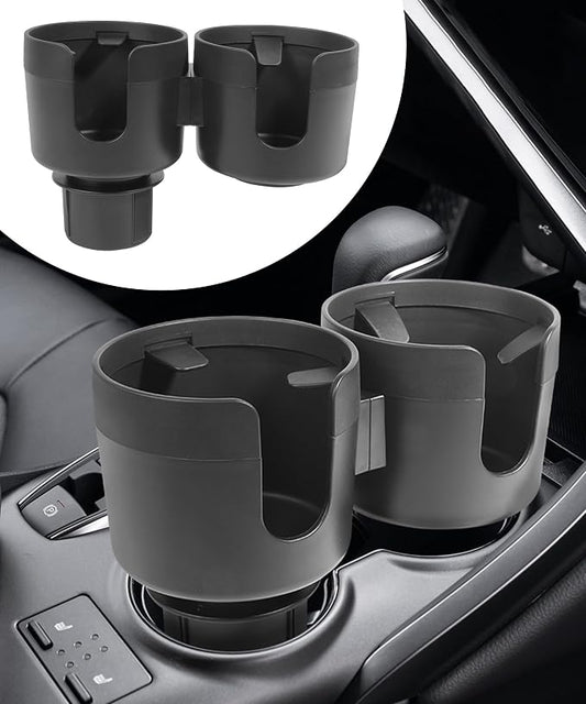 bylikeho 2-in-1 Cup Holder Expander,Multifunctional Car Cup Holder Expander Adapter for Car with Expandable Insert, Fits Yeti,Car Accessories