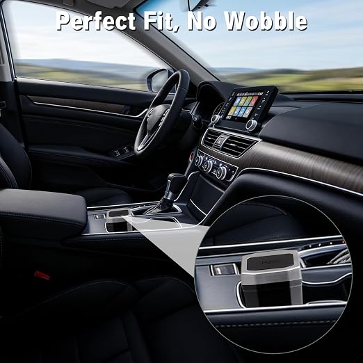 Car Trash Can with Lid - Mini Car Garbage Can Bin for Cup Holder - Silve Small Leakproof Vehicle Trash Bin for Back Seat, Cute Automotive Accessories Organizers and Storage for Door SUV Truck