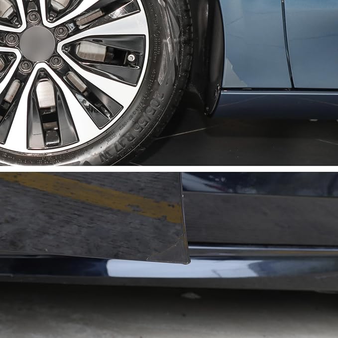 TOMALL 4 Pcs Car Door Edge Guards Door Anti-Collision Strip Anti-Rub Trim Clear Accessories Door Corner Bumper Protector Anti-Scratch Universal for All Cars SUV (V-White Clear)