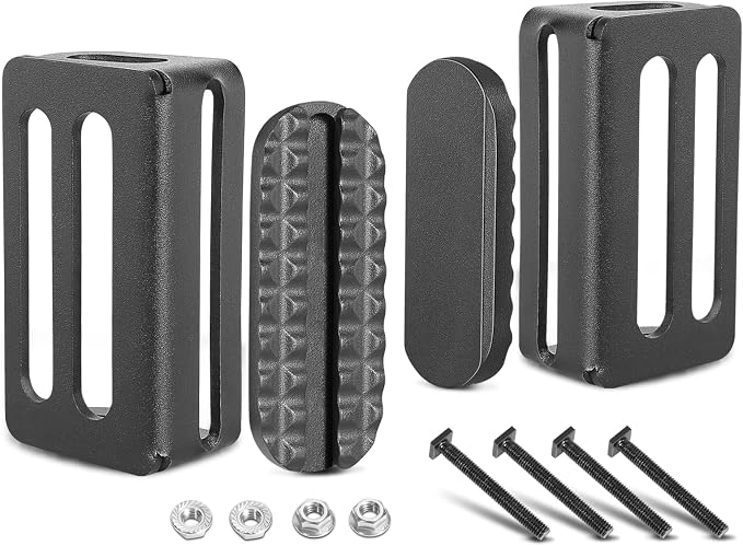 Light Bar Mounting Brackets, SWATOW INDUSTRIES 6-30 Inch Single/Double Row LED Light Bar Mounts for Front Hidden Behind Grille M6/M8 Side Mount Light Bar Brackets for Truck SUV F-150 Tacoma Ranger GMC
