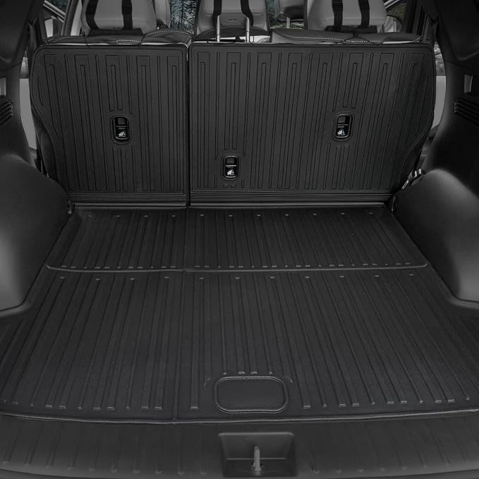 Floor Mats for Hyundai Tucson Hybrid 2022-2026, All Weather Floor Mats Trunk Cargo Liner with Backrest Protectors Accessories, Full Coverage Set (Not fit PHEV)