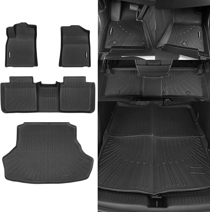 Naibeve Floor Mats for 2013-2018 Lexus ES350 | All Weather Custom Fit Floor Mats, Cargo Mat Interior Protector accessories