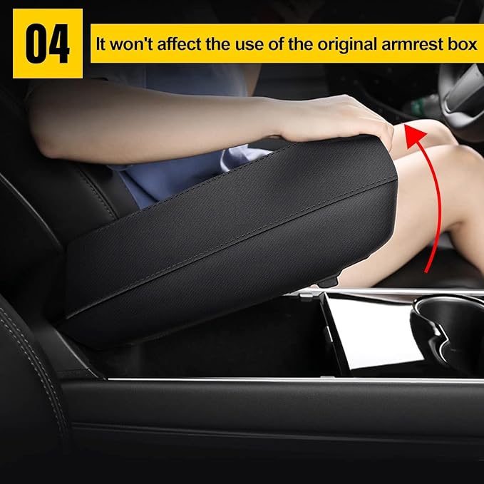 AOMSAZTO Armrest Covers for 2012-2015 Honda Civic Neoprene