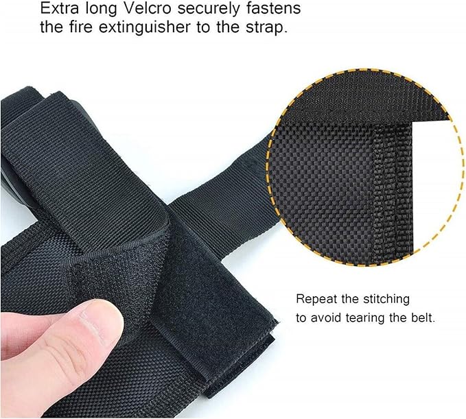 Adjustable Roll Bar Fire Extinguisher Mount Holder 3 lb for Jeep Wrangler Unlimited CJ YJ LJ TJ JK JKU JL JLU 4XE,(Black, Without Pattern)