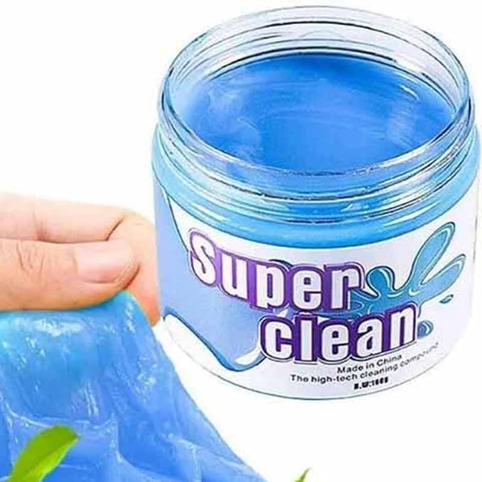 Tyenaza Dust Clean Clay, Keyboard Cleaning Gel Universal Dust Keyboard Cleaner for Car Laptop Keyboard Air Vents 5.6oz
