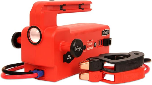 Weego 120: 5000A Self-Use 12V Lithium Car Battery Jump Starter - USA-Engineered Safe Replacement for Jumper Cables - Semi Truck & Car Jumper Starter Portable for All Gas and 15L Diesel Engines (C120)
