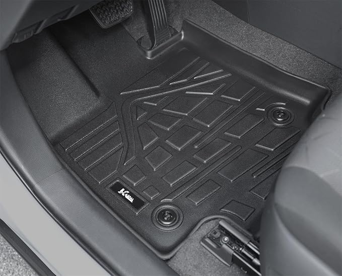 KARPAL Floor Mats Fit for Toyota RAV4 2019-2025 (Include Hybrid), Custom Fit All Weather TPE Floor Liners, 1st & 2nd Row & Cargo Liner, RAV4 Accessories