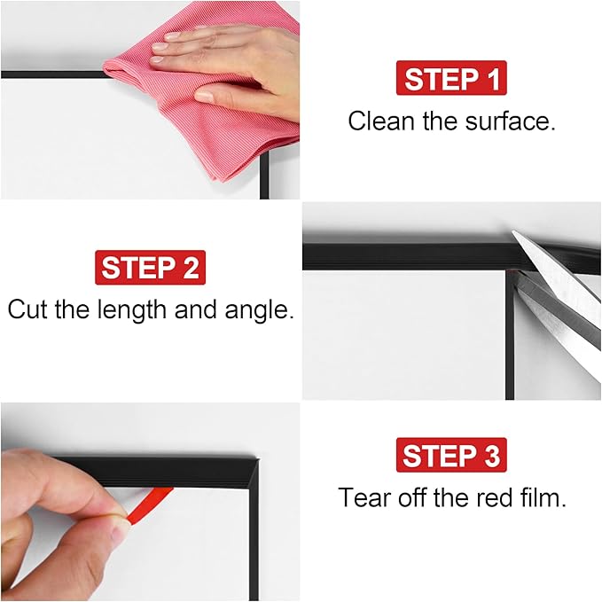 ToLanbbt Rubber Edge Trim U Channel, 3/32" Self Adhesive Sheet Metal Edge Guard Protector, EPDM Seal Strip for Car Doors, Steel Plates, Glass, Hatches, Table Corners, Fit 3/32"(2.4mm), 20Ft, Black