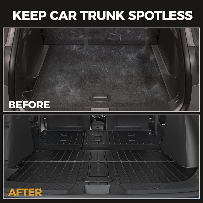 Floor Mats for Chevy Trax/Buick Envista 2024-2026, All Weather Floor Mats Trunk Cargo Liner with Backrest Protectors and Door Sill Guards Accessories, Full Coverage Set