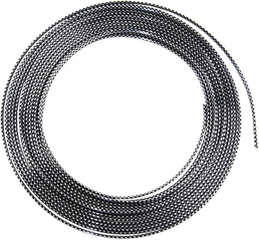 15 Feet Door Front Rear Lip Edge Overlay Molding Guard Protection Decoration Stripe Trim D.I.Y. FIT (White)
