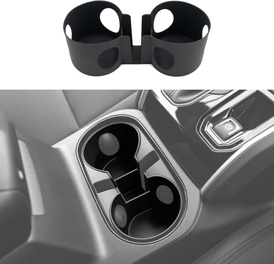 Cup Holder for 2023-2025 Chevy Colorado & GMC Canyon, Center Console Cup Holder Insert Cupholder Organizer Coaster Liner for 23-25 Chevrolet Colorado/Canyon Interior Accessories Black