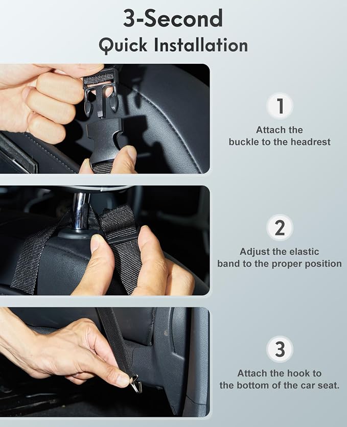 FLORICH Car Organizer Storage Between Seats, Premium Leather Car Mesh Organizer with Waterproof Cup Holder, Car Hanging Storage Bag Pocket Between Seats