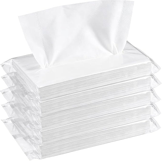 Car Tissue Refills, 3-Ply, 4 Packs | Facial Napkin, For Car Visor Tissue Holder, 30 Sheets/Pack, Thicker, Soft Smooth