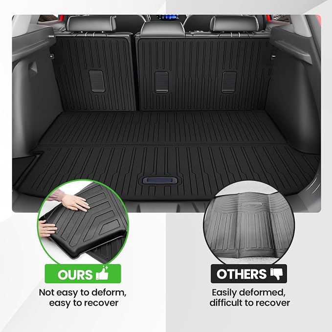 Cartist Cargo Liner for Chevy Trax/Buick Envista 2024 2025 2026, All Weather Cargo Mats for Trax Accessories, Heavy Duty TPE Trunk Mat with Backrest Mats, Car Accessories