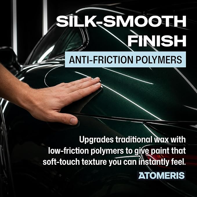 ATOMERIS™ WX-3 Spray Wax for Cars - 16.9 fl oz - Carnauba Polymer-Enhanced Blend - Gloss Enhancing Protection - Fills Micro-Marring