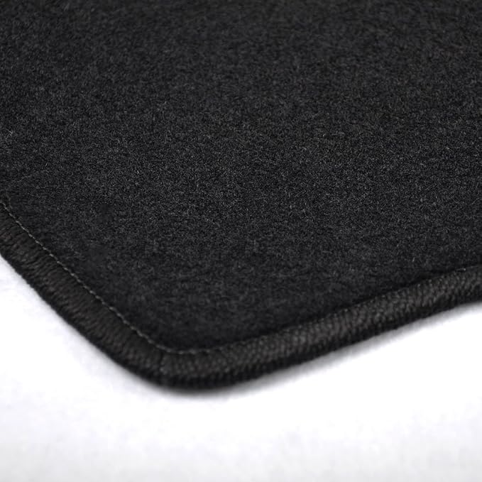 Fit 2016-2021 Honda Civic Floor Mat Nylon Black | IKON MOTORSPORTS, Factory Fitment Floor Mats Carpet Front & Rear 4PC
