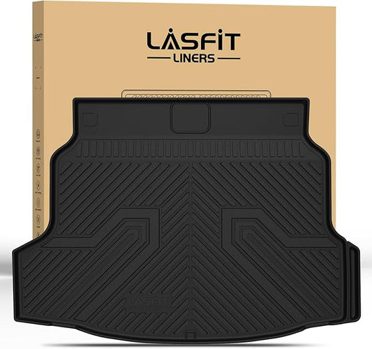 LASFIT Trunk Mat for Honda Civic Hatchback Sport 2017-2021, All Weather TPE Custom Fit Trunk Liner Trunk Tray Cargo Mat Cargo Liner Cargo Tray