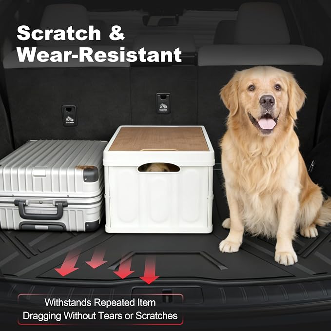 Trunk Mat for Lexus RX350 RX350h RX500h 2023-2026（Not for RX450h+）, All-Weather Custom Fit Cargo Liner