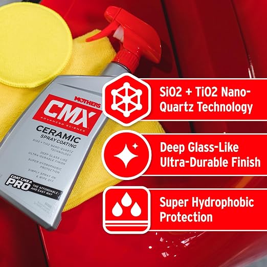 Mothers CMX Ceramic Spray Coating, 24 oz. (01024)