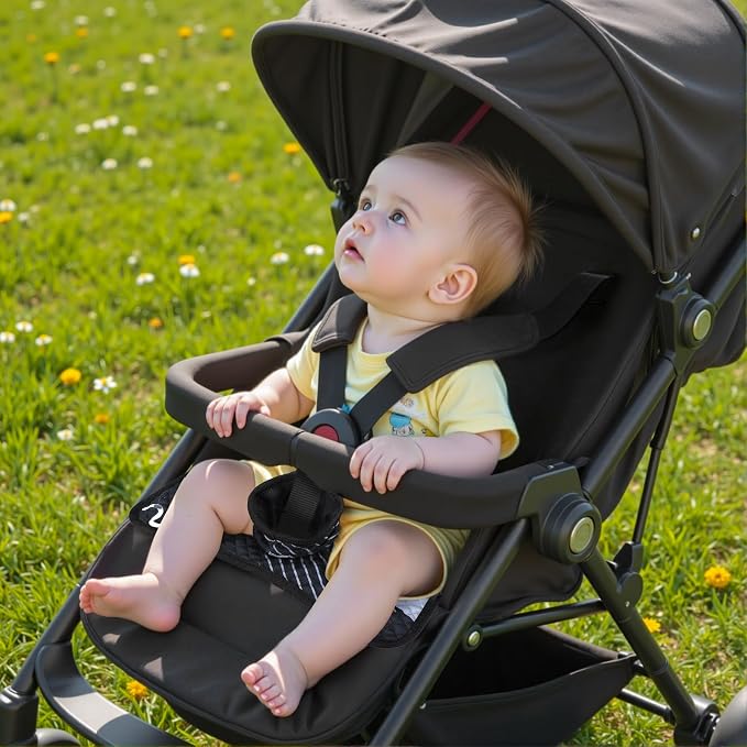 Car Seat Protector for Potty Training, 2 Pack Waterproof CarSeat Liner Toilet Training for Baby Infant Toddler, Dry Seat Piddle Pads Cover for Strollers (Geometric Black)