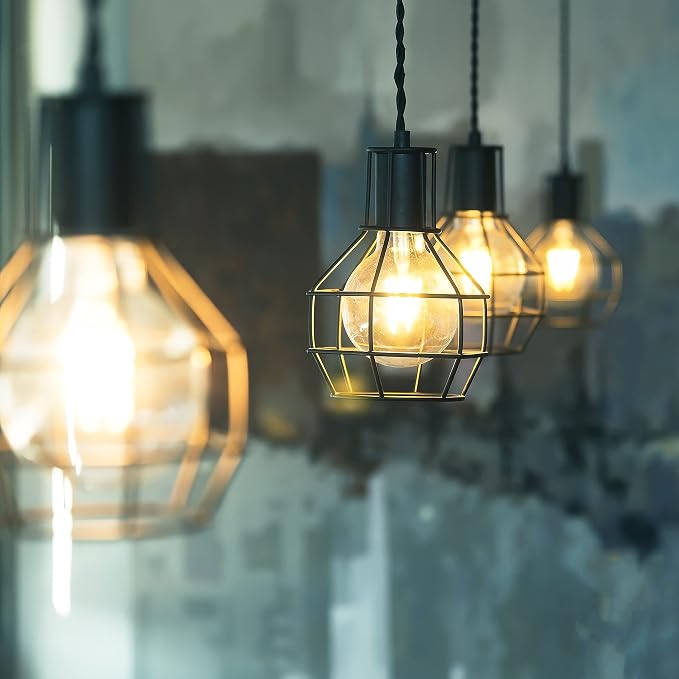 Simba Lighting LED Edison Vintage Filament G25 6W 120V E26, 2700K, 6 Pack | Vanity Globe G80 Bulb, Dimmable 60W Equivalent for Bathroom Makeup Mirror, Medium E26 Base, CE, RoHS Compliant, Warm White