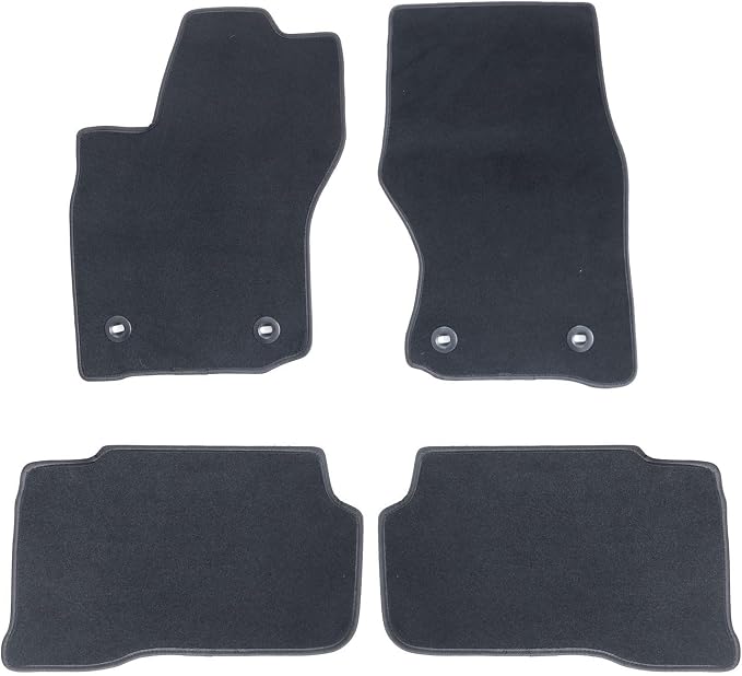 GXARTS Car Waterproof Floor Mats Carpet Full Set Compatible with Toyota Tacoma 2024 2025 | All-Weather Protect, Non-Slip Backing Automobile Floor Liner