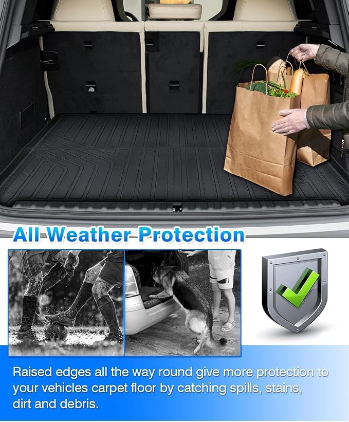 Cartist Floor Mats for BMW IX 2022-2025 2026, All Weather Floor Mat and Cargo Liner for IX Accessories, Heavy Duty Car Mats, Car Accessories